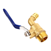 Golden Hot Water Nozzle Copper Kitchen Bathroom Sink Faucet Sturdy