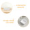 2 Pièces Bol En Céramique Pour Pudding, Dessert Service 9
