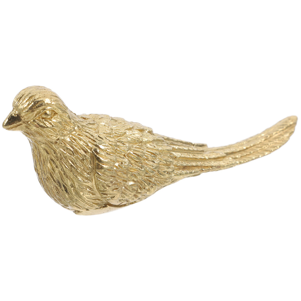 Golden Brass Bird-Shaped Drawer Pull Versatile Cabinet Hardware 3501588671653