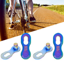 4‑teilige 10‑Gang Stahlfahrradkette Kettenglieder, wiederverwendbares Fahrrad-Zubehör