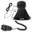 1Set 12V Car Pa System Horn with Multiple Alarm Tones Black Plastic 1