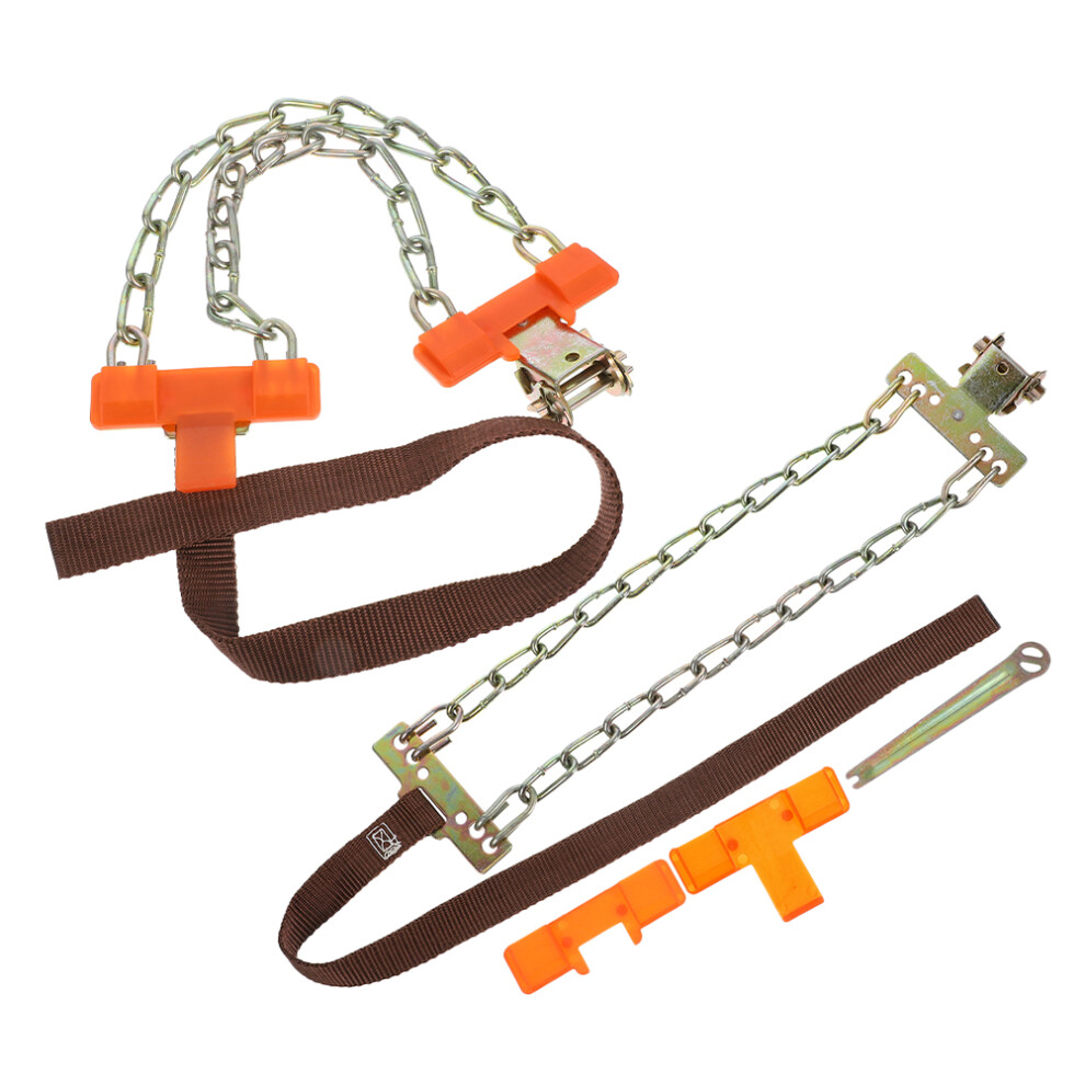 2Pcs Steel Car Tire Chains Multi-Color Anti-Skid Snow Chains For Suvs 3501478576839