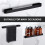 1Pc Black Metal Wall Mounted Slipper Rack Rust Resistant Punch Free 9