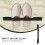 1Pc Black Metal Wall Mounted Slipper Rack Rust Resistant Punch Free 10