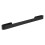 1Pc Black Metal Wall Mounted Slipper Rack Rust Resistant Punch Free 6