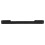 1Pc Black Metal Wall Mounted Slipper Rack Rust Resistant Punch Free 5
