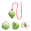 Green 6-Hole Ceramic Ocarina Beginner Wind Instrument Portable 4