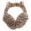 Plush Kids Ear Muffs Light Brown Foldable Warm Ear Protection 1