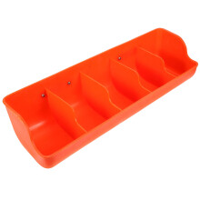 1Set Mountable Feeder Plastic Feeding Trough for Farm Pets