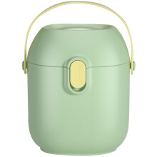 Green Portable Milk Powder Box Food Grade PP Sealed Container