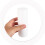 4Pcs White Craft Foam Tubes for DIY, Modeling, and Creative Crafts 6