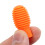 Silicone Drumstick Practice Tips 4 Pack Mute for Drumming Beginners Orange 1