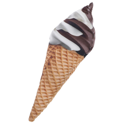 Creative Plush Ice Cream Cone Soft Decorative Toy for Living Room