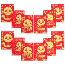 60Pcs Durable Red Money Envelopes for Chinese New Year Spring Festival