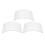 3Pcs Sandblasting Hood Replacement Lens Transparent Glass 1