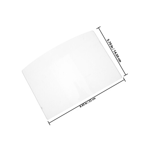 3Pcs Sandblasting Hood Replacement Lens Transparent Glass 1