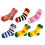 Squeaky Interactive Pet Toy Sock Shape Plush Dog Chewable-E 2