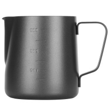 Vaporiera per espresso Latte Art con beccuccio antigoccia, caraffa per schiumare il latte in acciaio inox per versare in modo fluido e con controllo