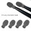 Drum Quietly: 4Pcs Silicone Mute Tips for Easy Drumstick Use 4