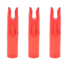 50Pcs Plastic Nock Inserts for 6mm Shaft Bows and Archery Equipment