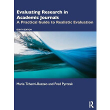 Evaluating Research in Academic Journals by Fred Pyrczak Paperback Boo