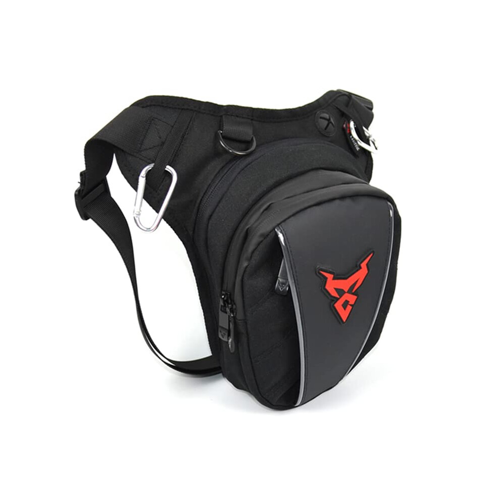 Leg Bag Multi-Function Motorcycle Drop Leg Bag Hip Bum Fanny Pack Waterproof Motorcycle Bag Outdoor Waist Bag Motorbike Motorcycle Waist Leg Bag(Red) Red 9067246793241