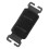 Double-sided Morale Badge Base,MOLLE Patches Hook & Loop Display Board for Backpack MOLLE System Black 10cm 1