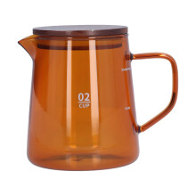 Conjunto para servir café com design moderno, bico antigotejamento para servir com suavidade, 500ml