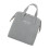 Premium Oxford Fabric Lunch Bag With Temperature Control-Gray 1