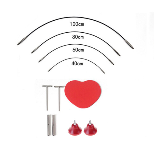 Adjustable Length Wood Circular Knitting Needle Detachable 2