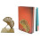 Hollowed Leaf Bookend Book Stopper For School Office Library 2
