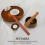 Holz Duftstäbchen Halter Großräumig Aromadichte Box 6