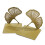 Hollowed Leaf Bookend Book Stopper For School Office Library 7