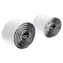 2Rolls White Guitar Pedal Board Hook and Loop Tape Nylon Self-Adhesive