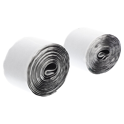 2Rolls White Guitar Pedal Board Hook and Loop Tape Nylon Self-Adhesive