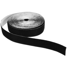 Vielseitiges Klettband Nylon Schwarz Haftklebend Für Haushalt