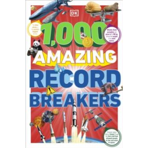 1000 Amazing Record Breakers by DK Paperback Book