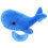Weiches Wal Plüsch Slap Armband Blau Kinder Party 5
