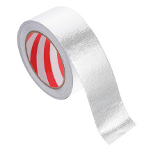 1Rol Zilveren Waterdichte Aluminiumfolie Tape Met Hittebestendige Lijm