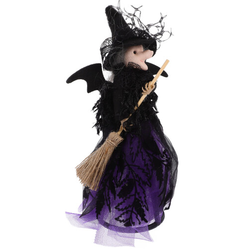 2Stk Halloween Hexenpuppe Baumspitze Cartoon