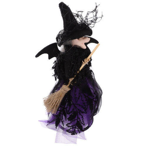 2Stk Halloween Hexenpuppe Baumspitze Cartoon 1