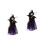 2Stk Halloween Hexenpuppe Baumspitze Cartoon 6