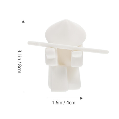 1Set Keramik Krieger Modellier Duftstäbchenhalter Feiner 1