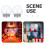 24pcs 150ml plastic snow globes with screw cap for diy christmas use 8