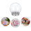 24pcs 150ml plastic snow globes with screw cap for diy christmas use 10