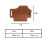 Tool Bag Case for Hammer Carpentry Multiple Pocket Tool-Black 3