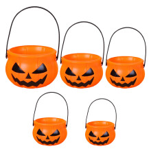 10 Halloween Verzierungen Süßigkeiten Eimer Kürbis
