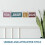 Pizarra Volteable Boho Con Soporte Y Tarjetas 8