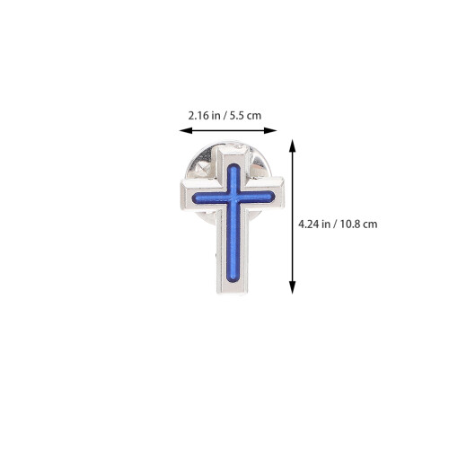 10 Pièces Broches Croix Zinc Pour Première Communion 2