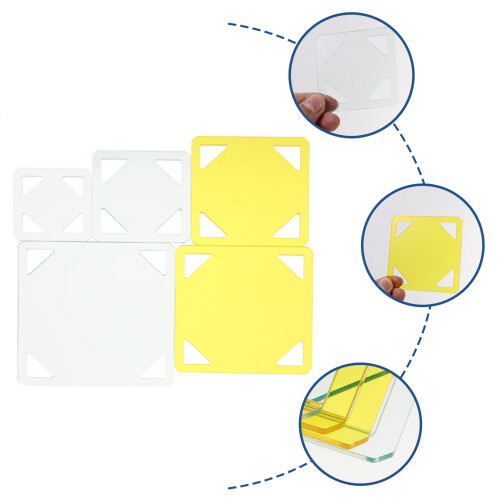 5Pcs Patchwork Quilting Embroidery Acrylic Template Frame for Sewing 2